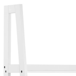 Rackhams Wally Bookcase with 5 shelves in White - 1 - White - Wood - thumbnail 6
