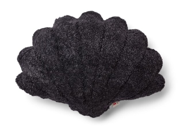 Rackhams Shell Cushion - Small - Medium - Large - Anthracite - 42x58 cm - image 1
