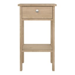 Rackhams Madrid Bedside Table with 1 Drawers in Jackson Hickory Oak - Brown - Manufactured wood - 1 - thumbnail 2