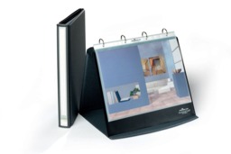 Rackhams DURASTAR Table Flipchart Stand Presentation Ring Binder - A4 Landscape - thumbnail 5