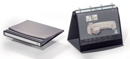 Rackhams DURASTAR Table Flipchart Stand Presentation Ring Binder - A4 Landscape - thumbnail 1