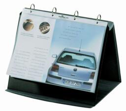 Rackhams DURASTAR Table Flipchart Stand Presentation Ring Binder - A4 Landscape - thumbnail 2