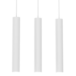Rackhams Hudson Triple Pendant Lamp Hand Made High Quality Elegant Cylindrical Design With Matt Finish - thumbnail 1