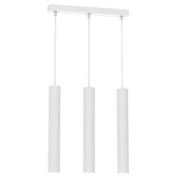 Rackhams Hudson Triple Pendant Lamp Hand Made High Quality Elegant Cylindrical Design With Matt Finish - thumbnail 2