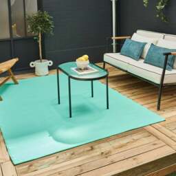 Rackhams Urban Outdoor Rug Turquoise - 1000 - 180X270 cm - thumbnail 5