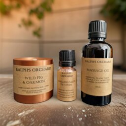 Rackhams Destress Gift Set - Candle, Massage Oil & Smelling Salts - thumbnail 1