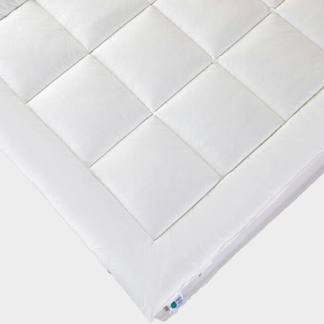 Rackhams Premium Wool Mattress Topper - Deep Fitting Comfort - Single