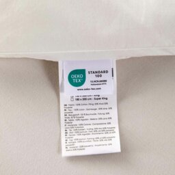 Rackhams Premium Wool Mattress Topper - Deep Fitting Comfort - Single - thumbnail 6