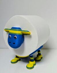 Rackhams Leeds Rhinos Fun Toilet Roll Holder – SuperSheep - thumbnail 1