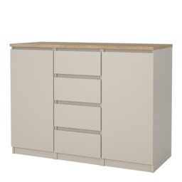 Rackhams Naia Sideboard in Cashmere Jackson Hickory - Cashmere & Oak - 120.8 - 1 - thumbnail 3