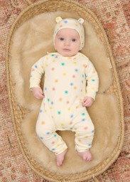 Rackhams Dreamy & Ditto Set - Baby Playsuit & Muslin Swaddle Blanket Gift Box - 12-18 months - Rainbow - 100% Organic Cotton - thumbnail 6