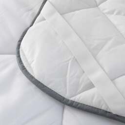 Rackhams 1 Inch Microfiber Mattress Topper - Super King - thumbnail 5