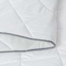 Rackhams 1 Inch Microfiber Mattress Topper - Super King - thumbnail 3