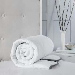Rackhams 1 Inch Microfiber Mattress Topper - Super King - thumbnail 2
