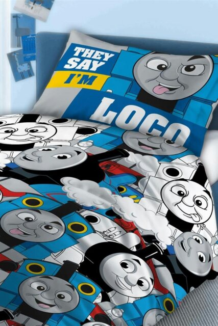 Rackhams Thomas The Tank Engine Childrens Duvet Cover Bedding Set - Multi