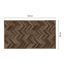 Rackhams WFM6212 - Wooden Floor Mat 66 x 120 cm - thumbnail 5