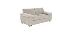 Rackhams Amalfi Jumbo Cord Cream Sofa 3+2 Fabric Sofa in Cream - 2 Seater - thumbnail 3