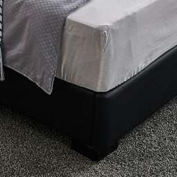 Rackhams Luca King Size Superking Size Bed, Leather - Real Leather ( Contact Surface ) - 182cm Superking Size - NO Storage - thumbnail 5