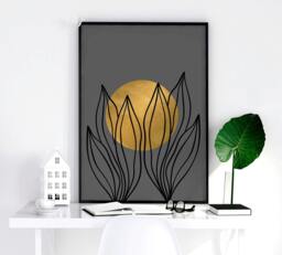 Rackhams Pictures for the hallway - set of 3 framed wall art prints - A4 8.27 x 11.69 in / 21 x 29.7 cm - Satin Photo paper 280 gsm - Oak Frame - thumbnail 5