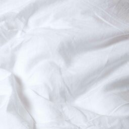 Rackhams French Flax Linen Cot Fitted Sheets - 60 x 120 x 15 cm, 2 Pack - Navy - thumbnail 4