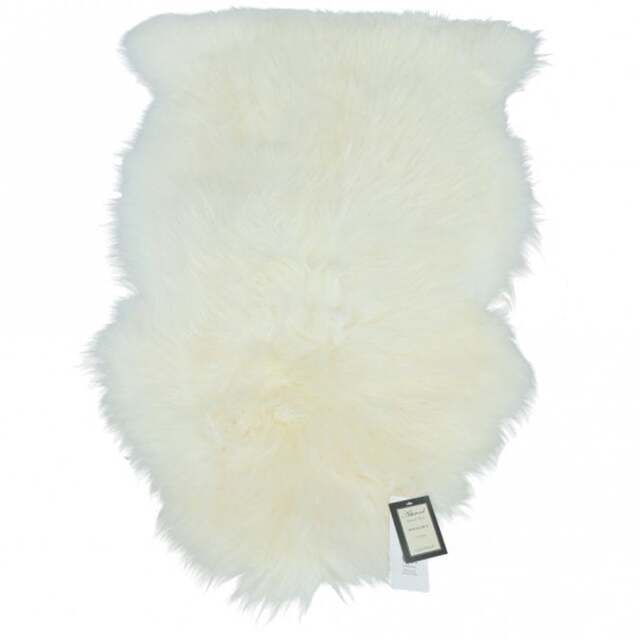 Rackhams Single Australian Sheepskin Rug - Single - Sheepskin - Ivory - image 1