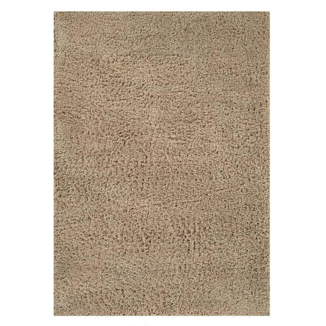 Rackhams Washable Area Rug – Shaggy Soft Non-Slip Carpet for Living Room, Bedroom, Dining or Kitchen – Durable, Elegant, Non-Shedding Indoor Floor Rug - Mid Beige - 110 X 60cm - image 1