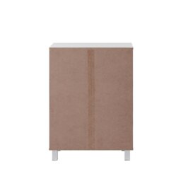 Rackhams Euston Modern 2 Door Shoe Storage Cabinet - Dark Grey - thumbnail 6