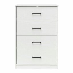 Rackhams BrEZ Build Pearce 4 DRW Dresser White - White - thumbnail 2