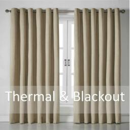Rackhams Linen Look Ring Top Blackout Curtains - Red - 229cm width x 183cm drop - thumbnail 4