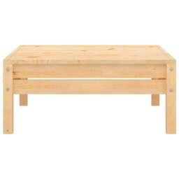 Rackhams Garden Footstool Solid Pinewood - thumbnail 2