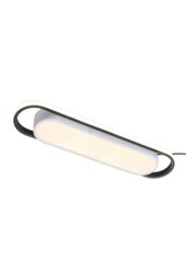 Rackhams Modern Rectangular LED Ceiling Light - Black - thumbnail 3