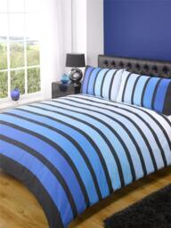 Rackhams Soho Duvet Cover Set - Black - Single - thumbnail 2