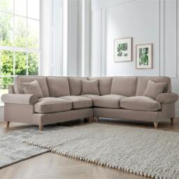Rackhams The Bromfield Large Corner Sofa - Putty - thumbnail 1
