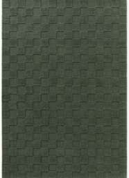 Rackhams Scala Handwoven Wool Rug – Green Colour - 200X230 cm - thumbnail 1