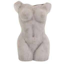 Rackhams Lady Vase - Stone - 39cm x 25cm x 21cm - Stone - 100% Mixed