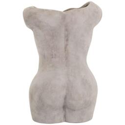Rackhams Lady Vase - Stone - 39cm x 25cm x 21cm - Stone - 100% Mixed - thumbnail 2