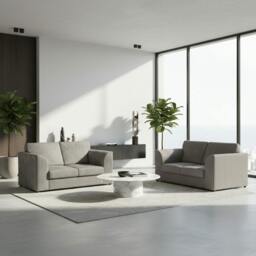 Rackhams Chicago Full Back Living Room Furniture Range - Cloud Cream - Swivel Chair - thumbnail 6