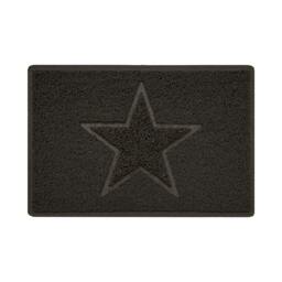 Rackhams Embossed Spaghetti Outdoor Doormat - Brown - 60cm x 40cm - Cactus - thumbnail 4