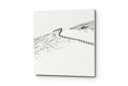 Rackhams The White Road - Framed Print 20 x 20 inch - thumbnail 3