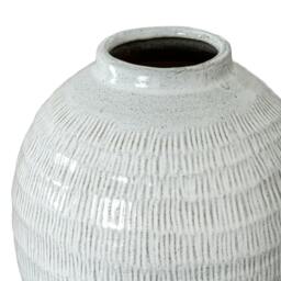 Rackhams Kemi Olpe Vase - White - 44cm x 27cm x 27cm - White - 100% Mixed - thumbnail 2
