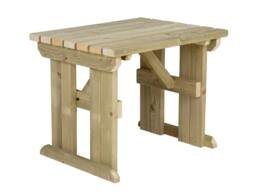 Rackhams Hollies Wooden Garden Table, Outdoor Picnic Dining Desk - Without expert assembly - 210cm - thumbnail 5