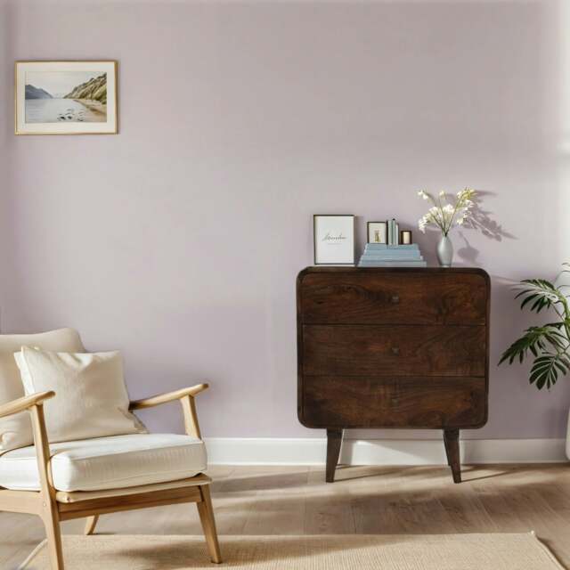Rackhams Winnie Dark Mango Wood Chest Of 3 Drawers - Wood - 3 - 70x35x80 CM (LxDxH) - image 1