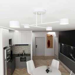 Rackhams HALO Ceiling lamp 4 x GX53 White - thumbnail 6