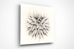 Rackhams Echoes of Dahlia - Framed Print 24 x 24 inch - thumbnail 3