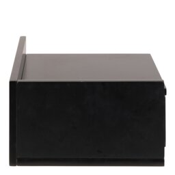 Rackhams Ashlan Bedside Table in Black - Black - Manufactured wood - 1 - thumbnail 3