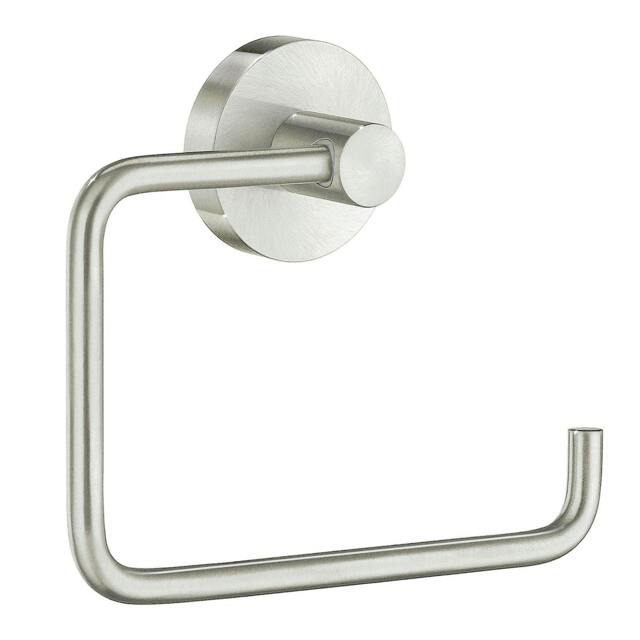 Rackhams Brushed Nickel Toilet Roll Holder - image 1