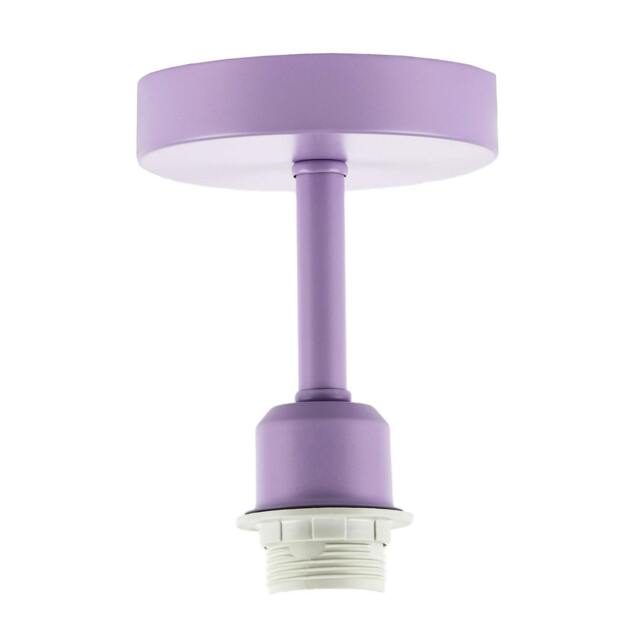 Rackhams Traditional Lavender Lilac Ceiling Light Fitting to Hold Lamp Shades - image 1