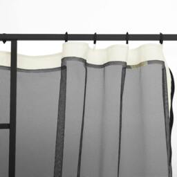 Rackhams 302 x 207cm Universal Replacement Mesh Sidewall Netting for Gazebos and Canopy Tents, (Sidewall Only) White - thumbnail 6
