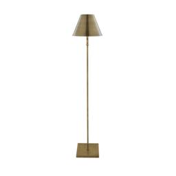 Rackhams Lustre Antique Brass LED Rechargeable Floor Lamp - thumbnail 2