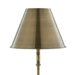 Rackhams Lustre Antique Brass LED Rechargeable Floor Lamp - thumbnail 6
